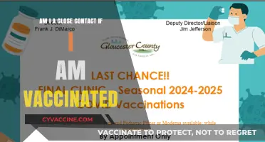 Vaccinated and Exposed: Am I a Close Contact?