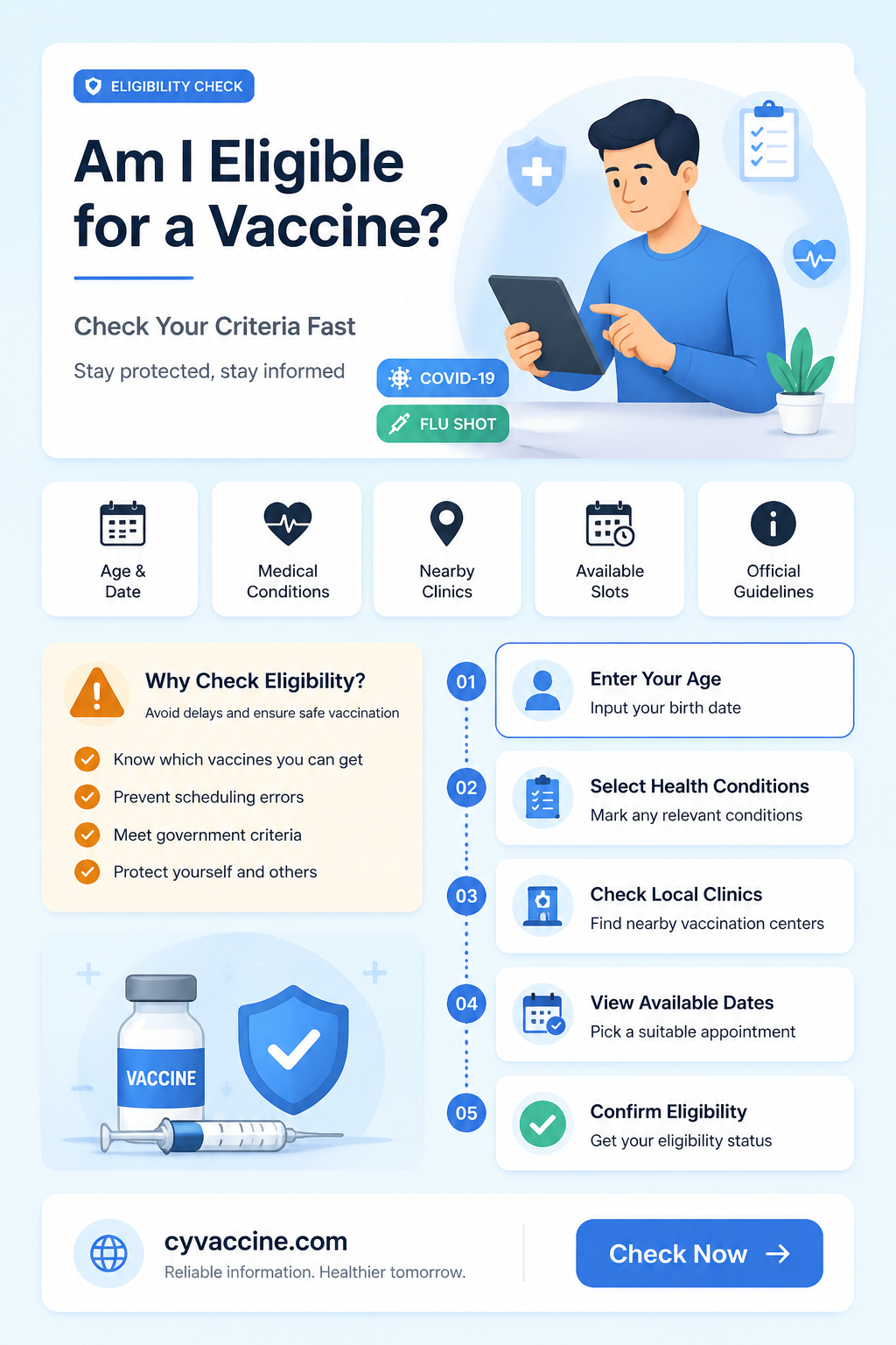 am i eligible for a vaccination