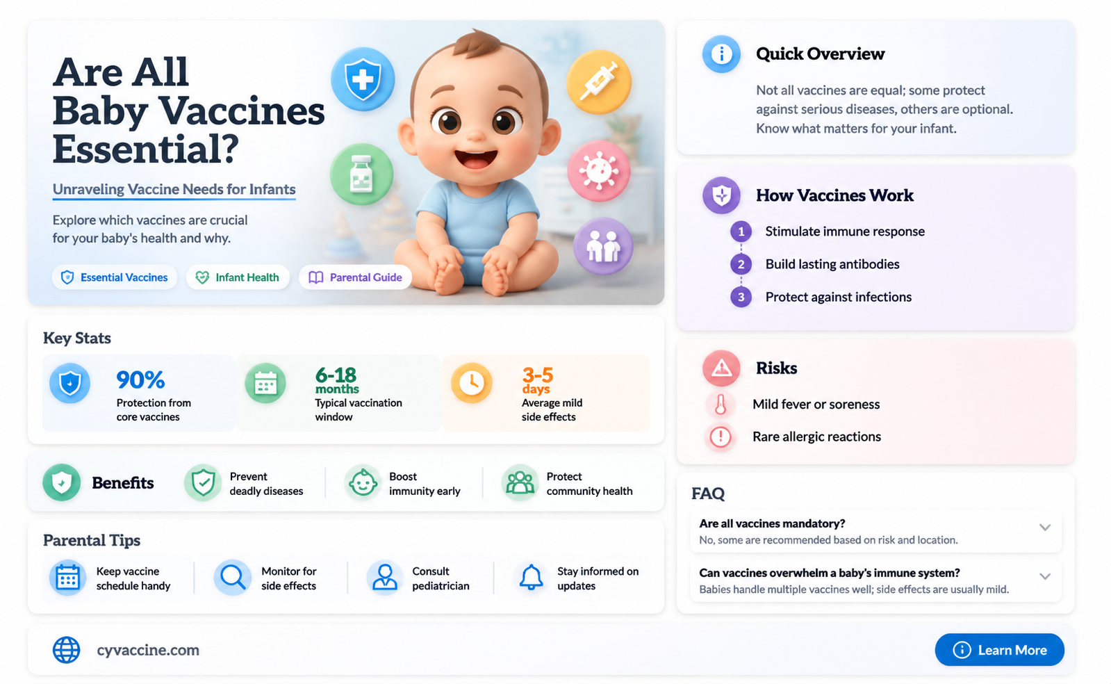 are all vaccines necessary for babies