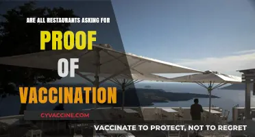 Which Restaurants Require Proof of Vaccination?