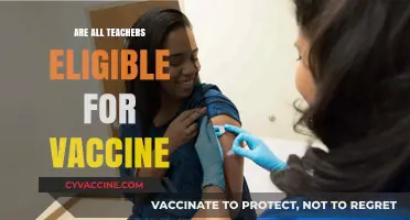 Are All Teachers Eligible for the COVID-19 Vaccine?