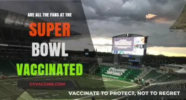 Super Bowl Fans: Are They All Vaccinated?