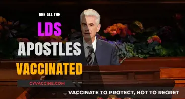 LDS Apostles and Vaccination: What We Know About Their Status