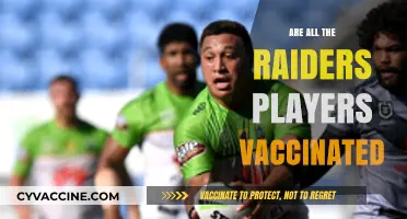 Are All Las Vegas Raiders Players Vaccinated? The Latest Update