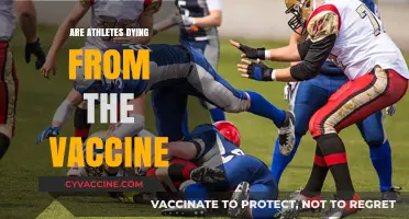 Are Athletes at Risk? Vaccine Safety and Sudden Deaths