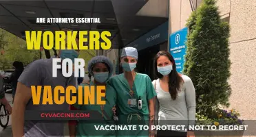 Are Attorneys Essential Workers for COVID-19 Vaccine Prioritization?