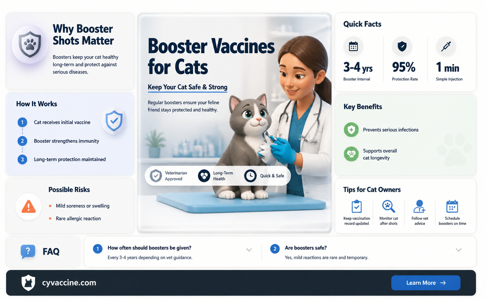 are booster vaccines necessary for cats