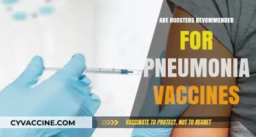Pneumonia Vaccine Boosters: Are They Necessary for Long-Term Protection?