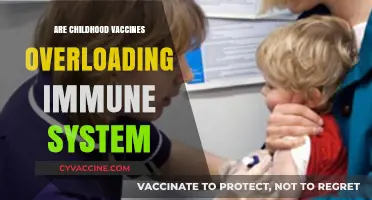 Childhood Vaccines and Immune System Concerns: Separating Fact from Fiction