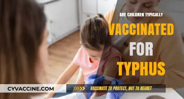 Are Children Vaccinated Against Typhus? Exploring Common Immunizations