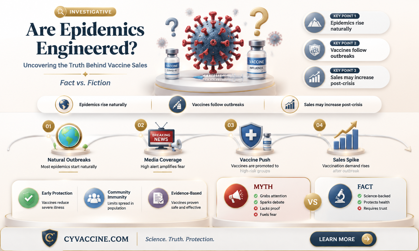 are epidemics manufactured to sell vaccines
