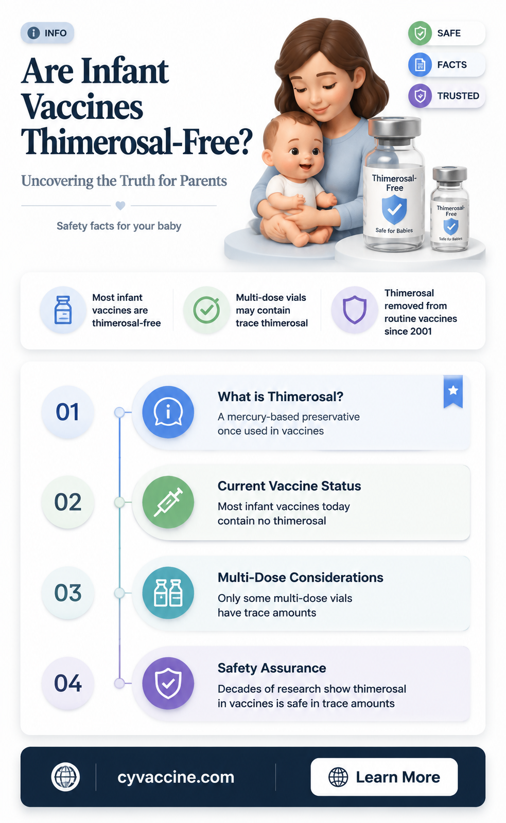 are infant vaccines free of thimerasol