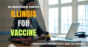 Are Lawyers Essential Workers in Illinois for COVID Vaccine?
