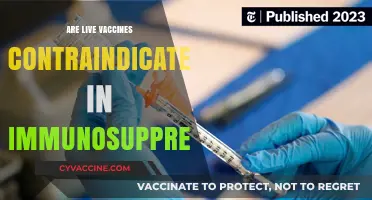 Live Vaccines and Immunosuppression: Understanding Contraindications and Risks