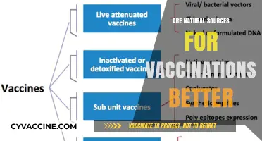 Natural Vaccination Sources: Are They Superior to Synthetic Alternatives?