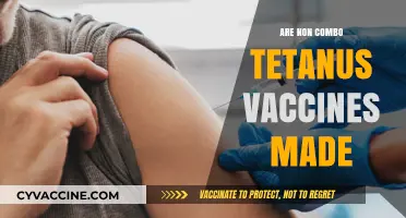 Non-Combo Tetanus Vaccines: Are They Manufactured and Available?