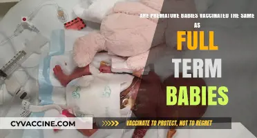 Premature Babies: Different Vaccination Needs?