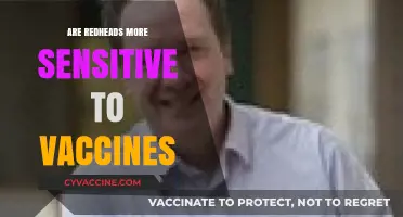Redheads and Vaccine Sensitivity: Unraveling the Genetic Connection