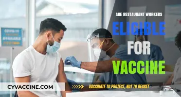 Restaurant Workers and COVID-19 Vaccines: Eligibility and Priority Explained