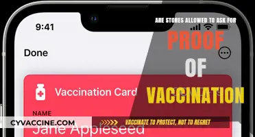Proof of Vaccination: Can Stores Legally Ask?