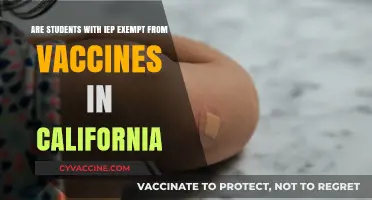 IEP Students: California's Vaccine Exemption Rules Explained