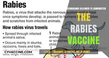Technicians' Role in Administering the Rabies Vaccine