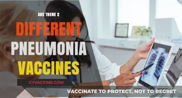 Two Pneumonia Vaccines: Understanding the Differences and Benefits