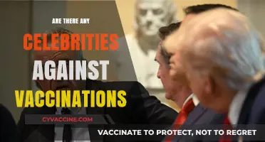 Celebrities Against Vaccinations: Unveiling the Controversial Stance of the Stars