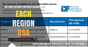 Influenza Vaccines: Do Regions in the USA Differ?