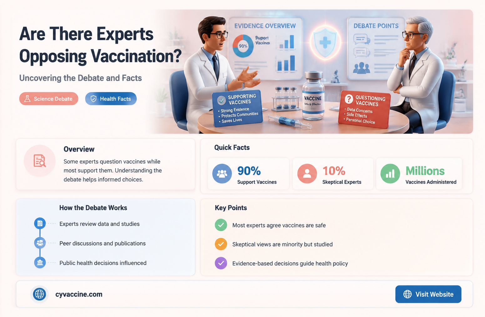 are their any experts agains vaccination