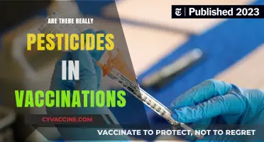 Pesticides in Vaccines: Separating Fact from Fiction in Immunizations
