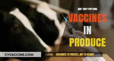 Vaccines in Produce: Separating Fact from Fiction in Food Safety