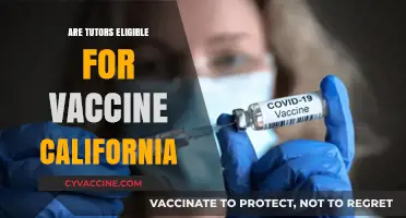 California Vaccine Eligibility: Can Tutors Get the COVID-19 Shot?