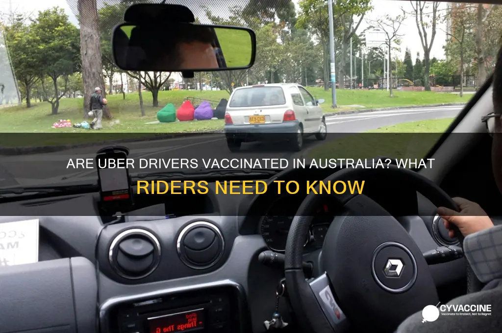 are uber drivers vaccinated in australia