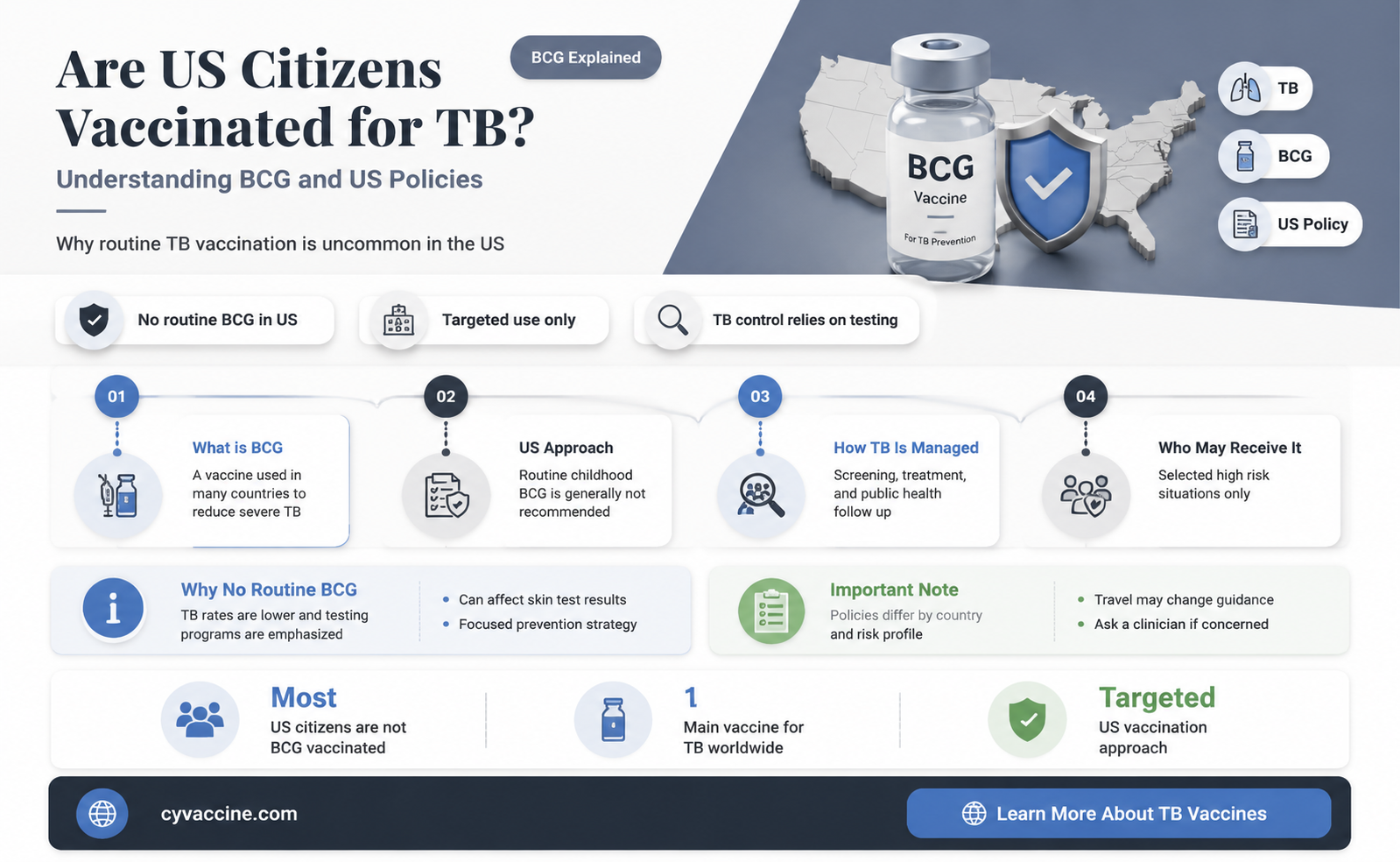 are us citizens vaccinated for tb