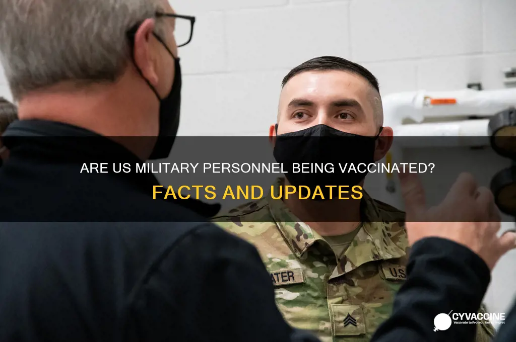 are us military personnel being vaccinated