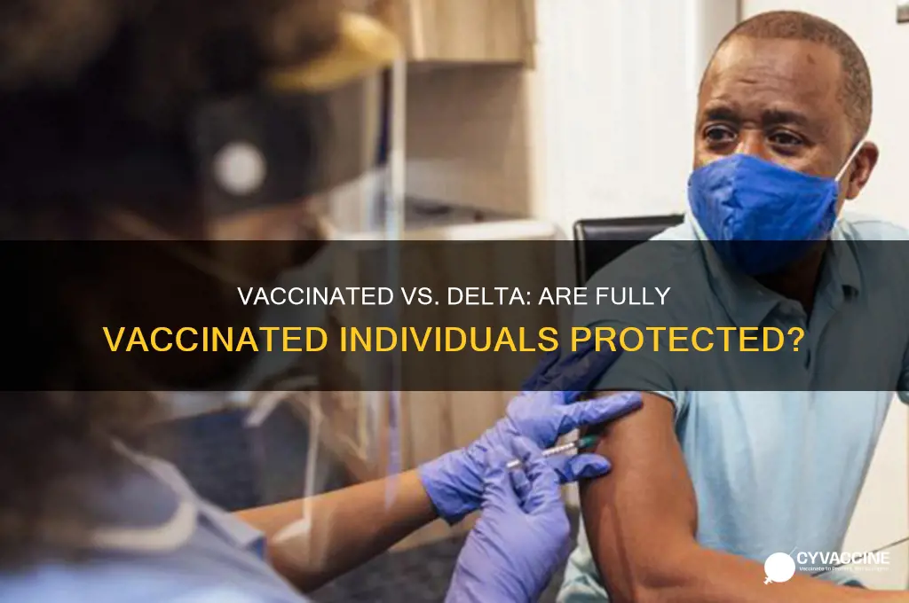 are vaccinated protected from delta variant