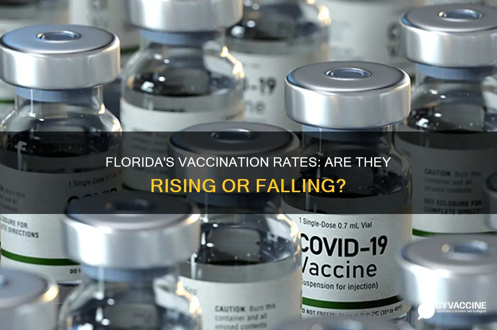 are vaccination rates increasing in florida