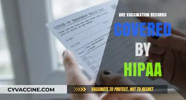 Are Vaccination Records Protected Under HIPAA Regulations?