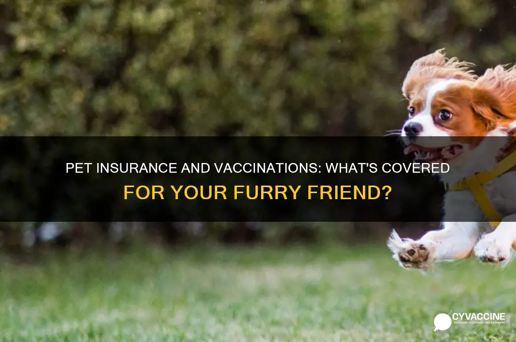 are vaccinations covered by pet insurance