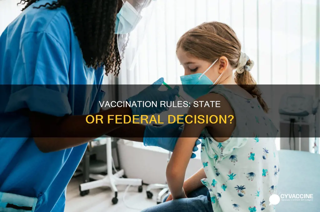 are vaccinations for school state by state or federal