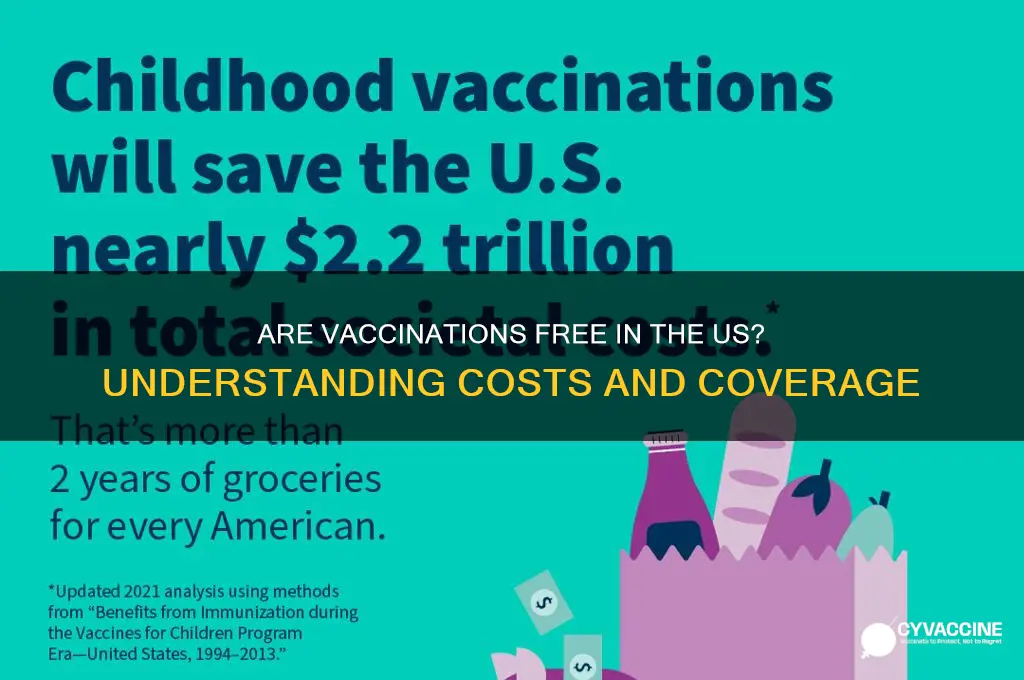 are vaccinations free in the us