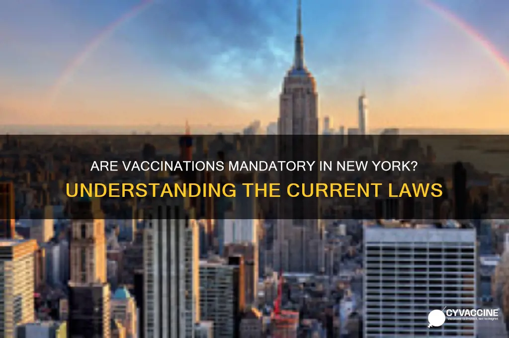 are vaccinations mandatory in new york