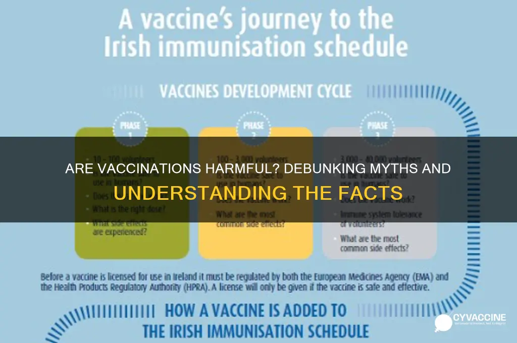 are vaccinations really bad for you