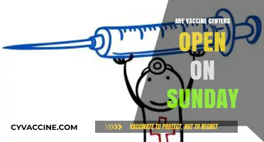 Are Vaccine Centers Open on Sundays? Find Out Here!