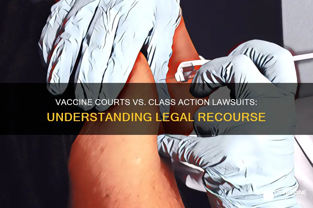 are vaccine courts class action lawsuites