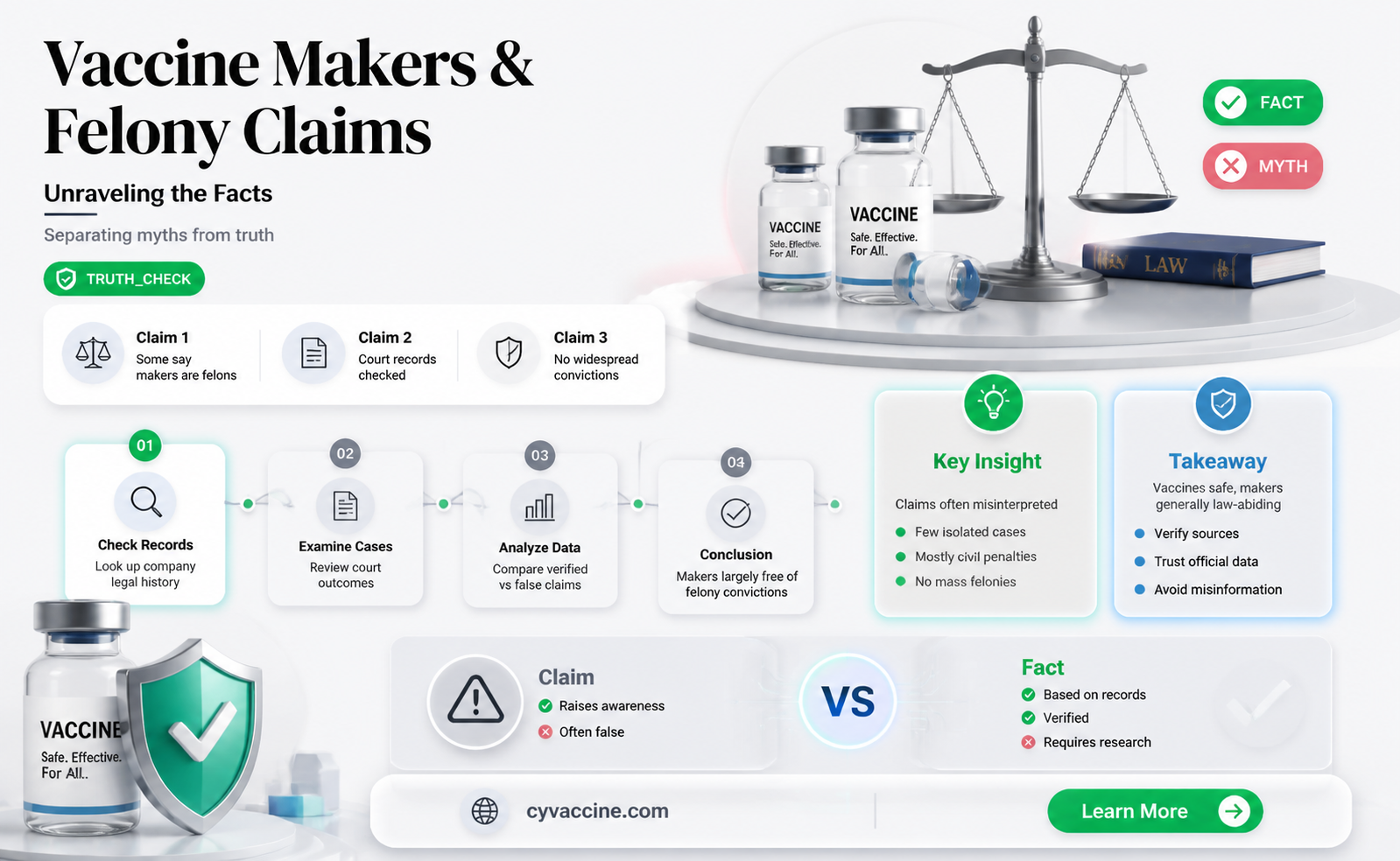 are all vaccines makers convicted felons