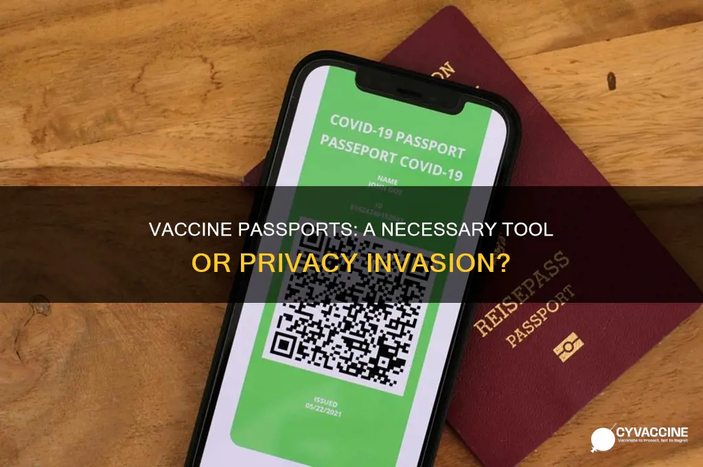 are vaccine passports a bad idea