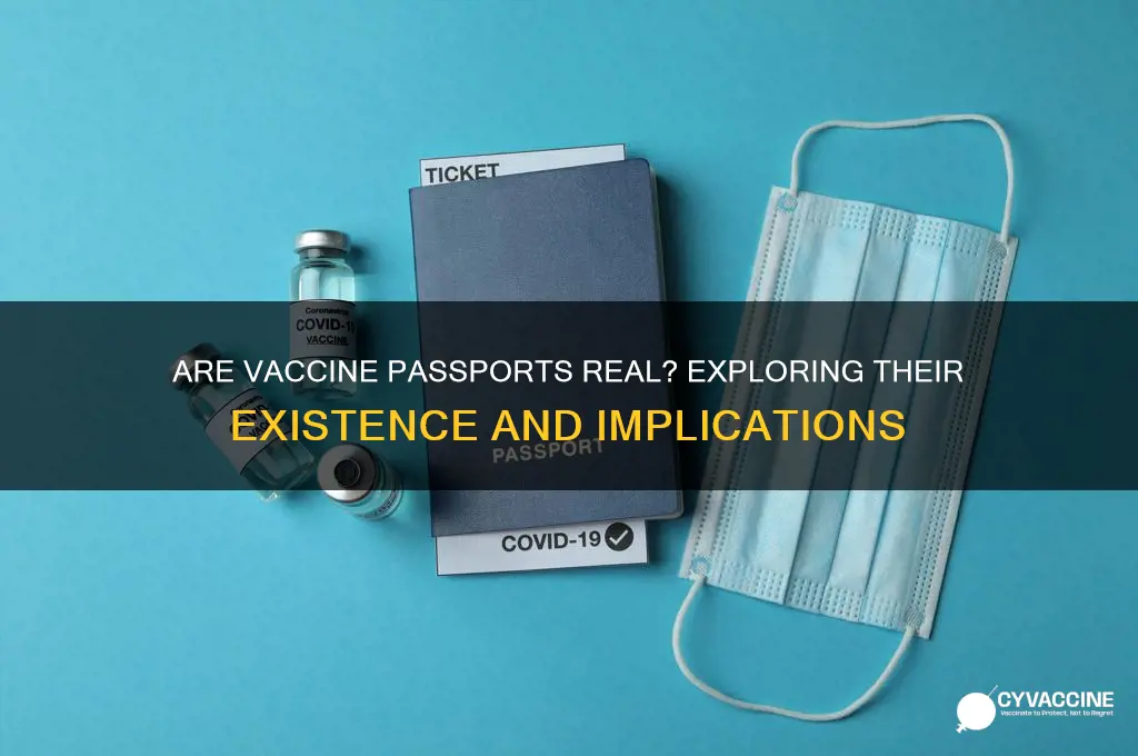 are vaccine passports a real thing