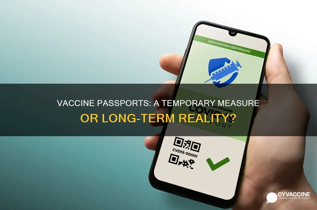 are vaccine passports here to stay